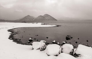 On the Shores of Lake Toya