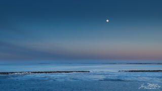 Full Moon Above the Cut