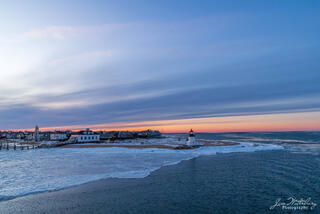 Ice at Brant Point