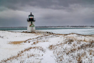 Stormy WInter at Brant Point
