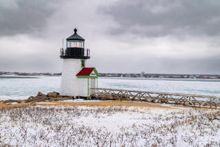 Brant Point in Ice