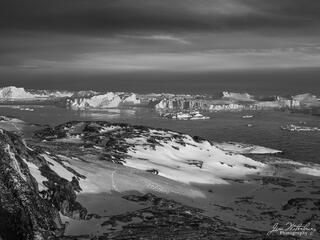 Ice entering Disko Bay