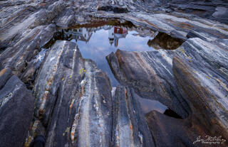 Lighthouse in the Rocks