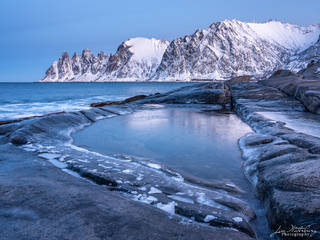 Icy pool