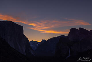 Sunrise over Yosemite Valley