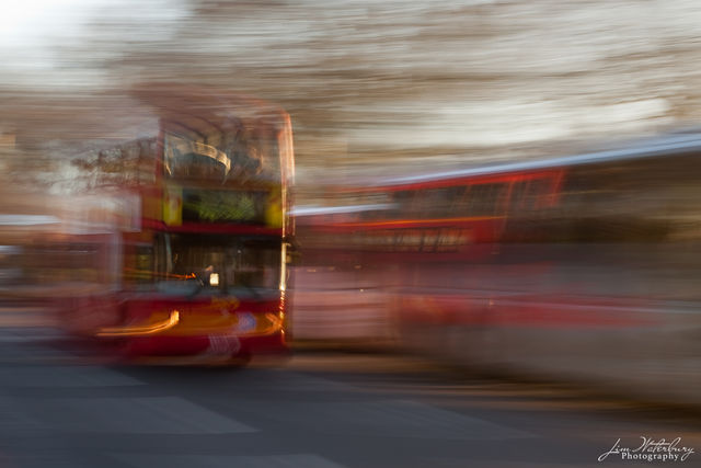London Bus print