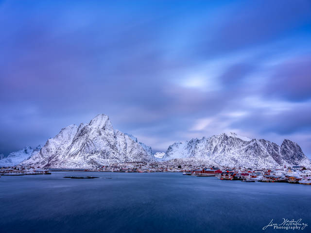 Lofoten Dusk print