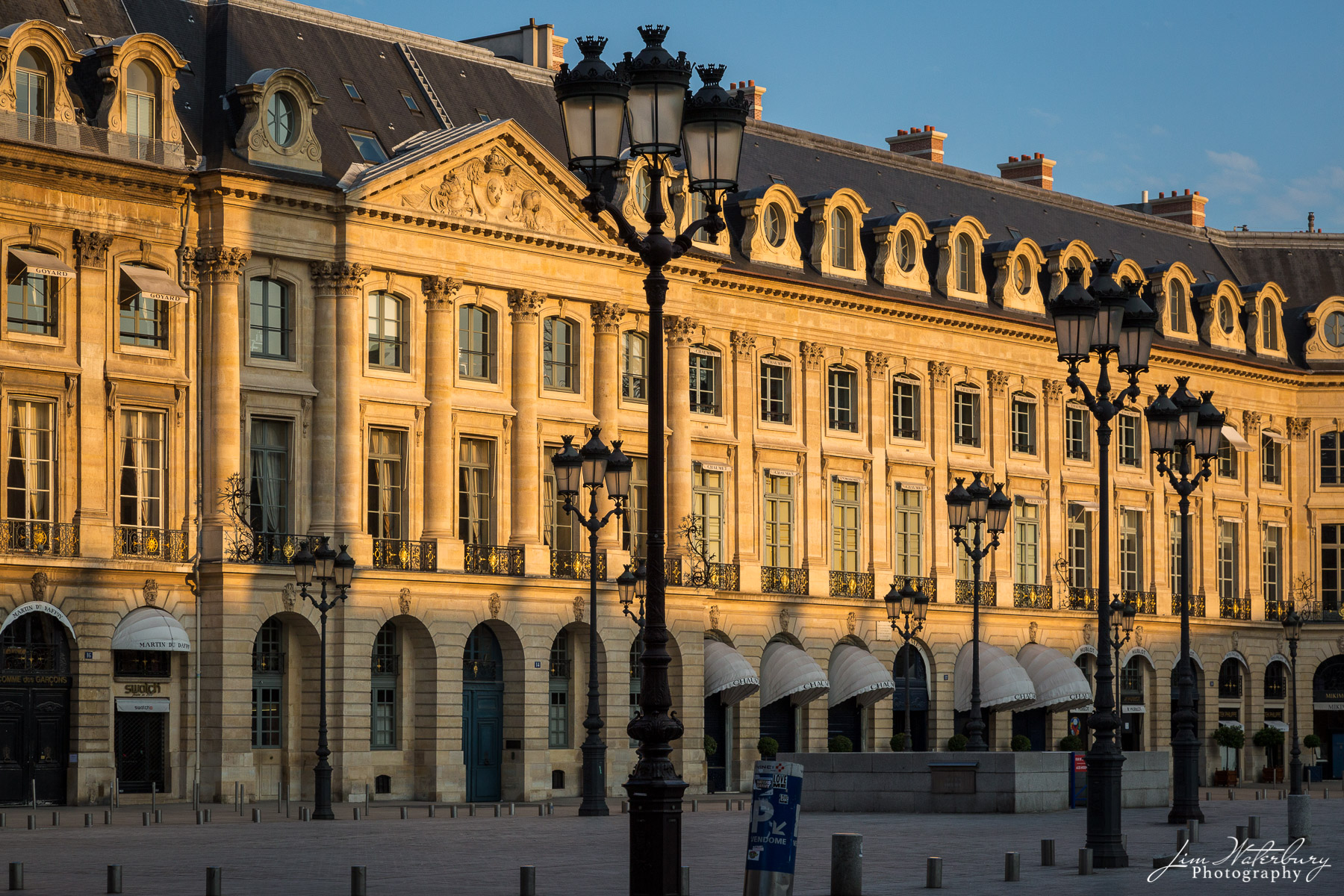 Place Vendome Paris France Jim Waterbury Photography