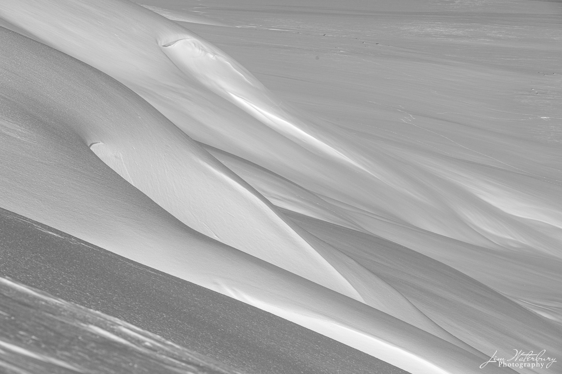 Snow Dunes Hayden Valley, Yellowstone NP